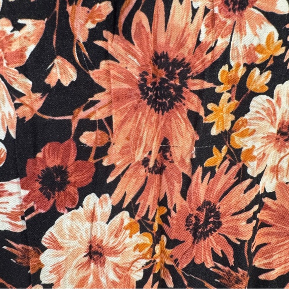 Rachel Parcell Floral Tiered Midi Dress Womens 6 Spring Easter Peasant - Picture 11 of 11